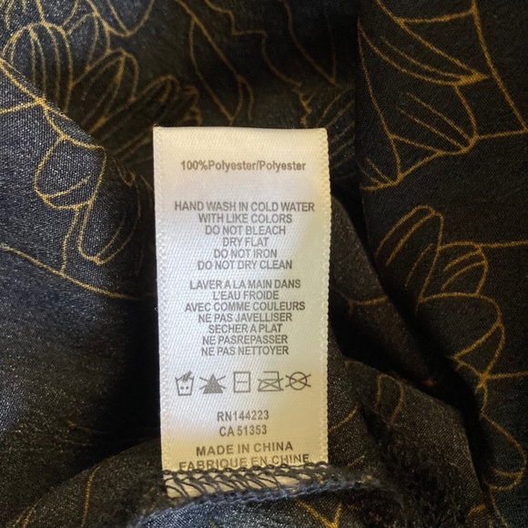 Bishop + Young - Double V-Neck Belted Maxi In Navy Size XS - Picture 6 of 8